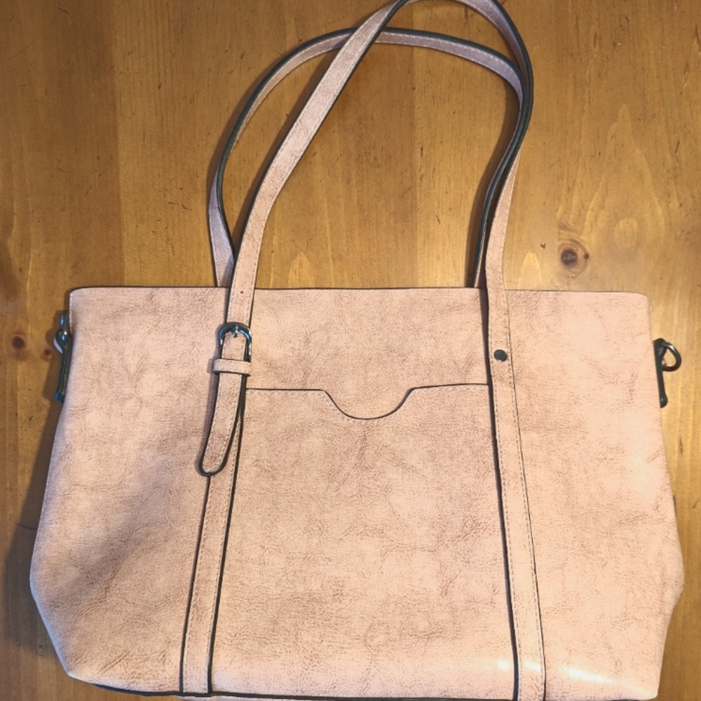 Pale pink Tote bag